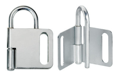 Safety Series Lockout Hasps, 2 3/8 in W x 3 1/4 in L, 1 in Jaw dia.