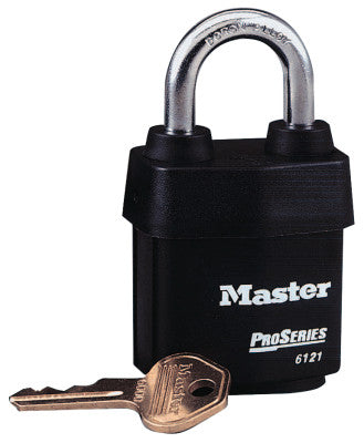 Weather Tough Padlocks, 3/8 in Diam., 2 1/2 in L X 7/8 in W