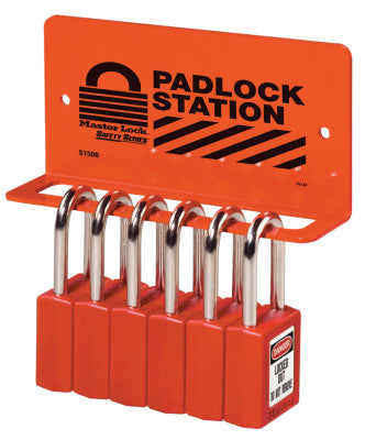 Safety Series Heavy Duty Padlock Racks, 6 1/4 in