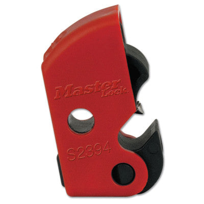 Universal Miniature Circuit Breaker Lockouts, Tool Free, Red, Black