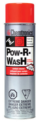 Pow-R-Wash Contact Cleaners, 13 1/2 oz Aerosol Can