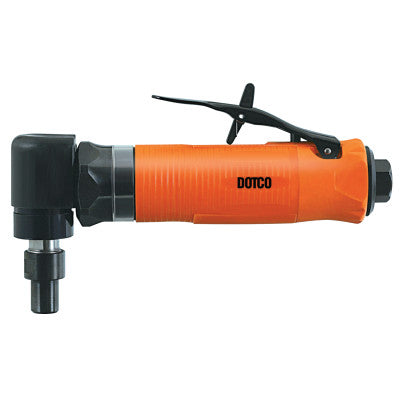 12LF Series Angle Grinder, 12,000 rpm, 1/4" Collet, 2" Diameter, 9 scfm
