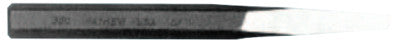 Diamond Point Chisels, 7 in Long, 3/8 in Cut, 6 per box