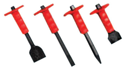 Floor Chisels with Guard, 11 in Long, 3 in Cut, 5 per box