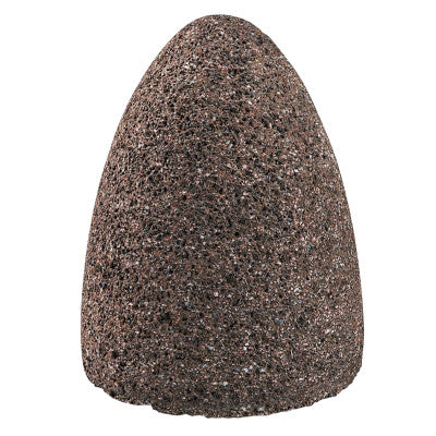 Aluminum Oxide Portable Snagging Plug, Type 18R, 1 1/2 X 3 X 3/8-24, A24-R