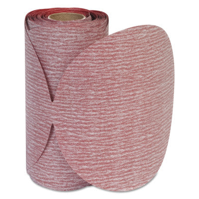 Premier Red Aluminum Oxide Dri-Lube Paper Discs, 6 in Dia., 150 Grit