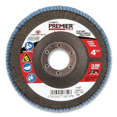 PREMR RED ZIRCONIA ALUMTYPE 29 4-1/2X5/8-11 60