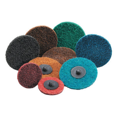 Carbo Surface Prep Non-Woven Quick-Change Disc, Type II, 3", Very Fine