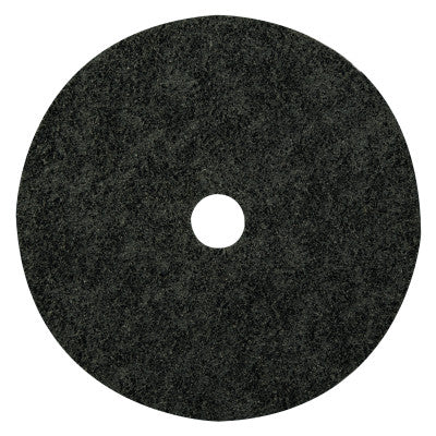 Carbo Surface Prep Non-Woven Discs, 6 in x 7/8 in, Extra Coarse A/O, Black