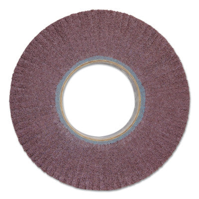 Non-Woven Flap Wheels with Arbor Hole Mount, 12 in, 120 Grit, 1,900 rpm