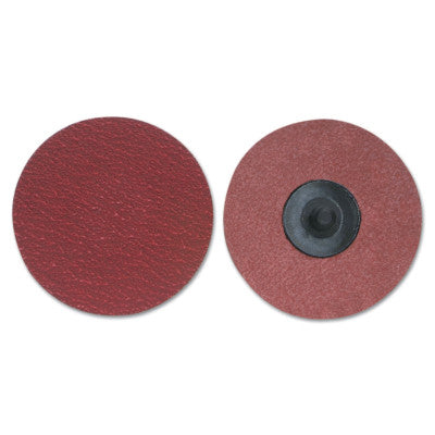Ultra Ceramic Plus PowerLock Cloth Discs-Type III, 4 in Dia., 120 Grit