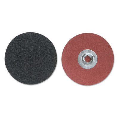 Silicon Carbide Cloth Discs-Type II, Silicon Carbide, 2 in Dia., 80 Grit