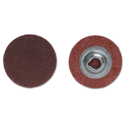 ALO Plus PowerLock Cloth Discs-Type II, Aluminum Oxide, 1 in Dia., 60 Grit