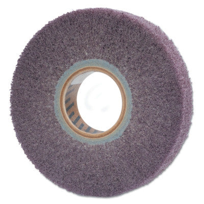 Non-Woven Flap Wheels with Mounted Steel Shank, 3 in, 120 Grit, 12,000 rpm