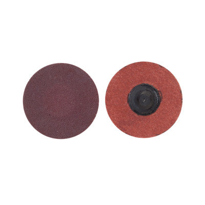 Quick-Change Discs, Aluminum Oxide, 3 in Dia, 150 Grit