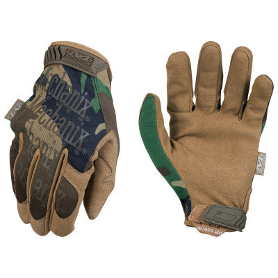 The Original Woodland CamoTactical Gloves, Synthetic Leather, Small, MultiCam