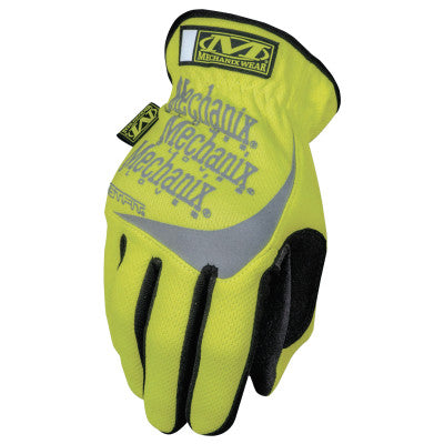 Hi-Viz FastFit Gloves, Small, Hi-Viz Yellow