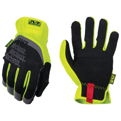 Fast Fit E5 Cut Resistant Gloves, 2X-Large, Black/Yellow