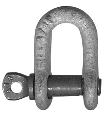 Screw Pin Chain Shackles, 1.75 in Bail Size, 30 Tons