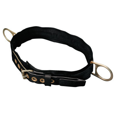 Body Belts, 39 to 47 in, Double D-Ring & Back Pad