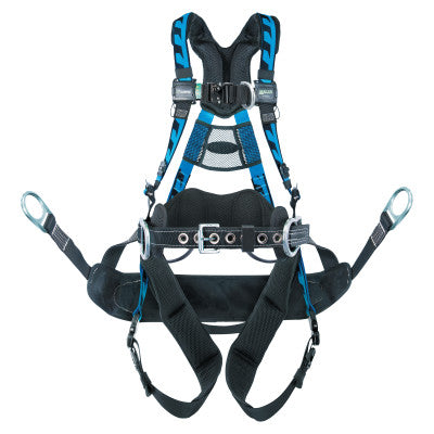 AirCore Tower Climbing Harness, Front & Side D-Rings, 2XL/3XL Blue