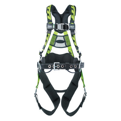 AirCore QuickConnect Harness, Front & Side D-Rings, Universal - L/XL Green