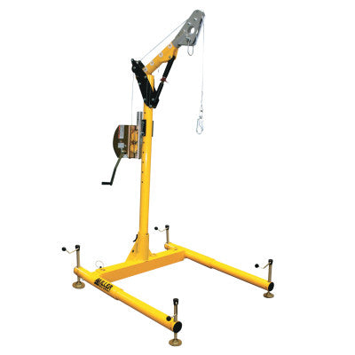 Four-Piece Hoist System with ManHandler, 65 ft. Cable, 350lb Weight Cap.