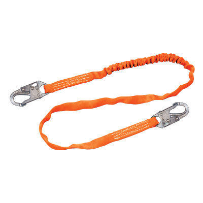 MightyLite Self-Retracting Lifeline, 310 lb Cap, 6 ft, Tagline/Carabiner, 1 Leg