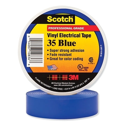 SCOTCH 35 BL 1/2 IN X 20FT VINYL CODING ELEC TP