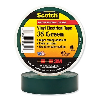 SCOTCH 35 GN 1/2 IN X 20FT VINYL CODING ELEC TP