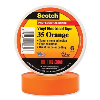 SCOTCH 35 OR 1/2 IN X 20FT VINYL CODING ELEC TP