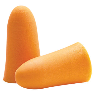 Softies Foam Earplugs, Foam, Orange, Uncorded