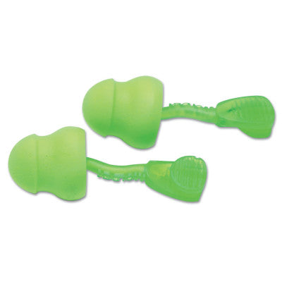 Glide Foam Twist In Earplugs, Foam, Green, Uncorded