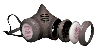 8000 Series Assembled Respirators, Medium, P100