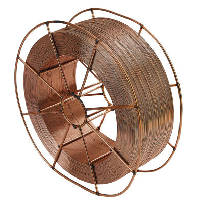 Solid Wire - WELD 70S-6 Welding Wires, .035 in Dia., 33 lb Wire Basket