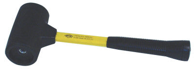 Impax Soft Face Dead Blow Hammers, 1 lb Head, 1 1/2 in Dia., Yellow