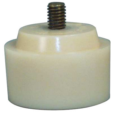 CBH Soft Face Hammer Tips, 1 1/4 in, Cream, Medium Hard