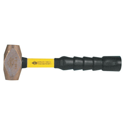 Brass Sledge Hammers, 4 lb, 12 in SG Grip Handle