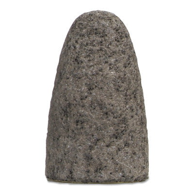 Type 16 Gemini Cone, 1 1/2" Dia, 3" Thick, 5/8-11 Arbor, 24 Grit Aluminum Oxide