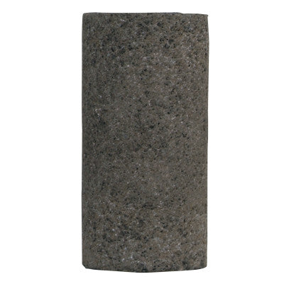 Type 18 Gemini Plug Square Tip, 2 in D, 3 in Thick, 5/8-11, 24 Grit Alum. Oxide