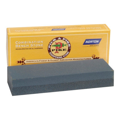 Combination Grit Abrasive Sharpening Benchstones, 6 x 2 x 1, Coarse, Crystolon