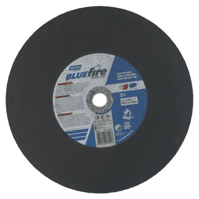 BlueFire Chopsaw Cut-Off Wheel, 14 in Dia, 7/64 in Thick, Zirconia/Alum. Oxide
