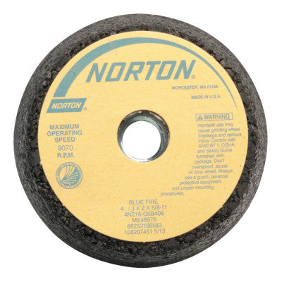 BlueFire Snagging Cup Wheel, 6" Dia, 2" Thick, 5/8" Arbor, 16 Grit