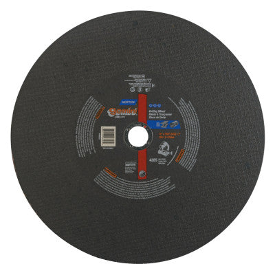 Gemini Chop Saw Reinforced Cut-off Wheel, 14 in Dia, 7/64 in Thick, Alum. Oxide