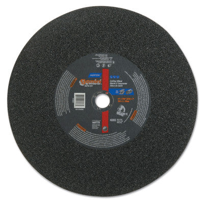 Gemini Chop Saw Reinforced Cut-off Wheels, 14 in Dia, A364-P Grit