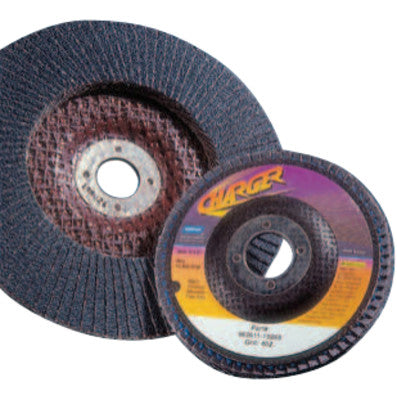 Type 29 Flap Discs, 4 1/2 in, 60 Grit, 7/8 in Arbor, 13000 rpm