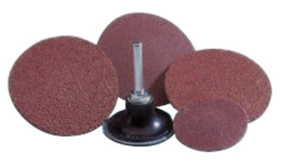 Metalite Speed-Lok TR Coated-Cloth Discs, Aluminum Oxide, 2 in Dia., 50 Grit