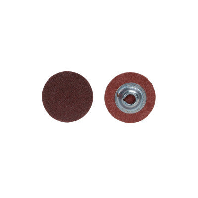 Cloth Quick-Change Discs, Aluminum Oxide, 3 in Dia.