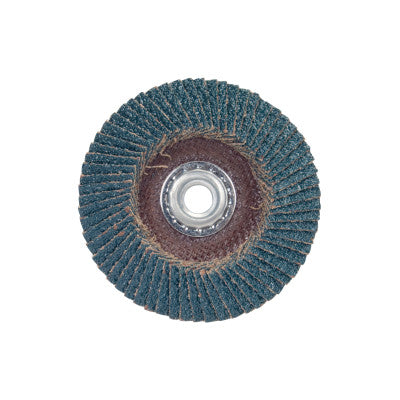 Flap Discs R822, 4 1/2 in, 36 Grit, 5/8 in Arbor, 13,000 rpm