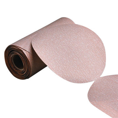 A275 NO-FIL Stick & Sand Paper Discs, Aluminum Oxide, 5 in Dia., 120 Grit
